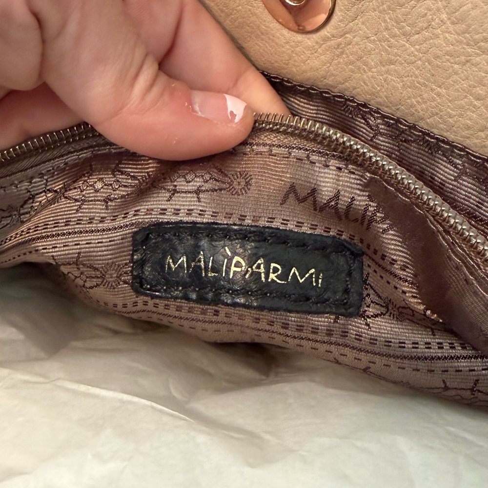 Maliparmi Black, Brown & Beige Woven Tote Bag - Picture 4 of 4